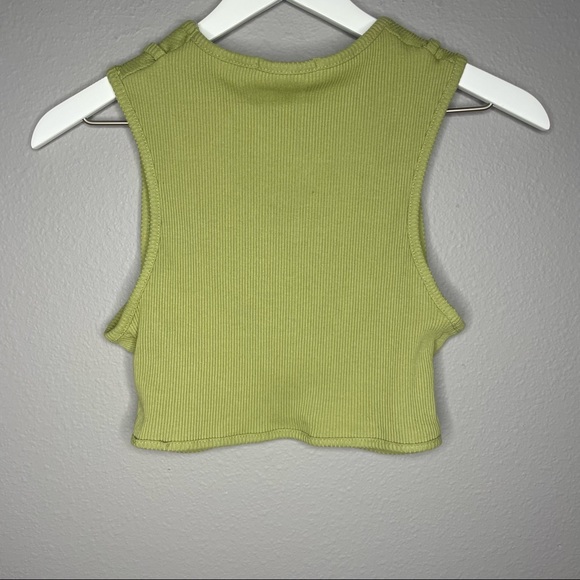 Missguided Open Front Crop Top - Picture 2 of 3